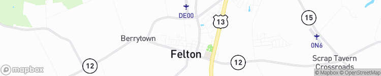 Felton - map