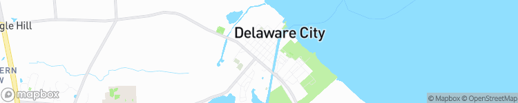 Delaware City - map