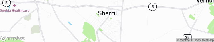 Sherrill - map