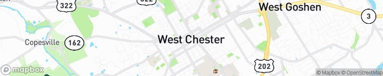 West Chester - map