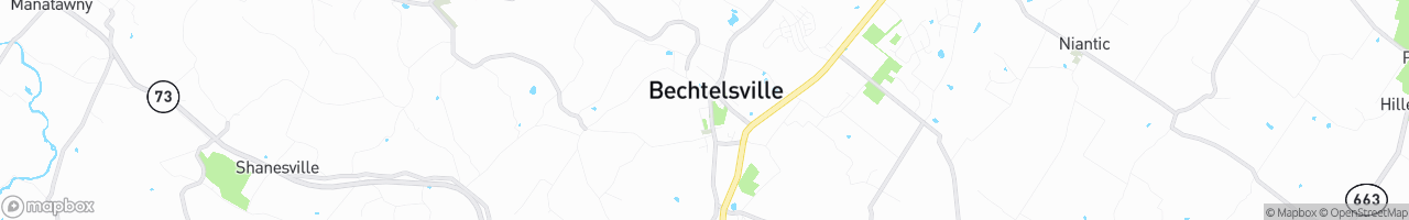 Bechtelsville - map