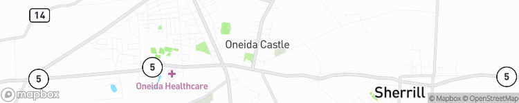 Oneida Castle - map