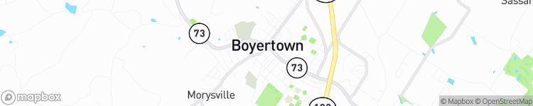 Boyertown - map