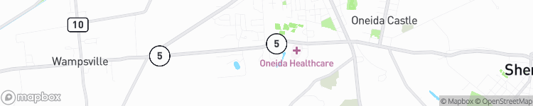 Oneida - map