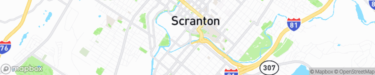 Scranton - map