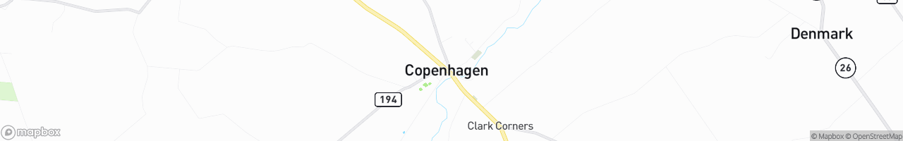 Copenhagen - map