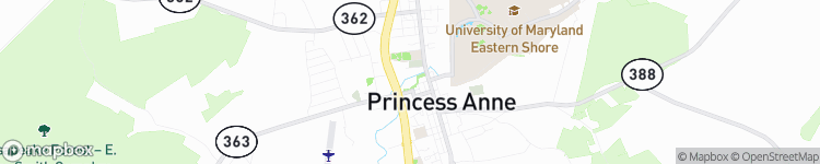 Princess Anne - map