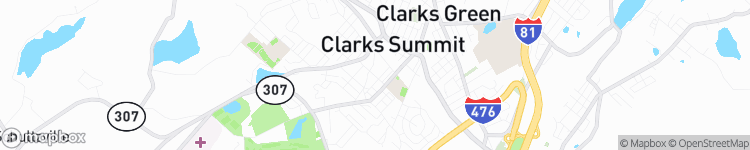 Clarks Summit - map