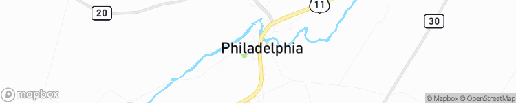 Philadelphia - map