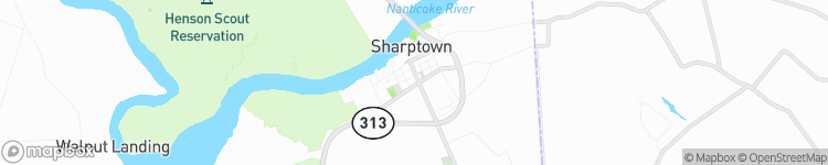 Sharptown - map