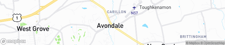 Avondale - map