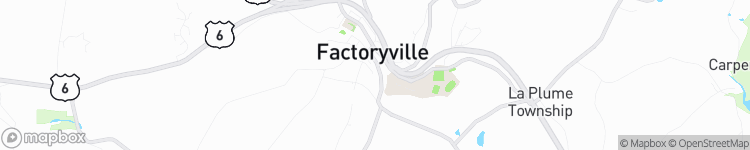 Factoryville - map