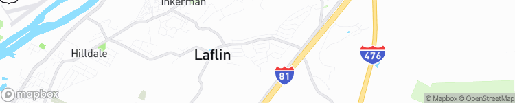 Laflin - map