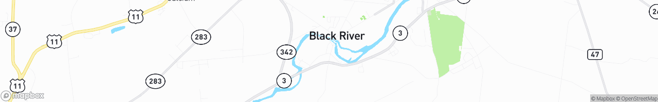 Black River - map