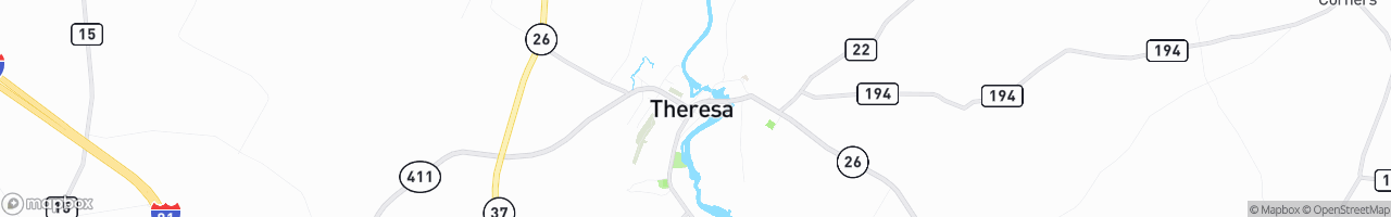 Theresa - map