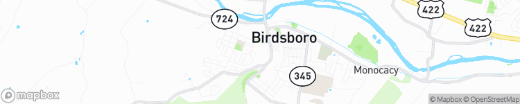 Birdsboro - map