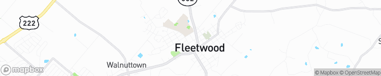 Fleetwood - map