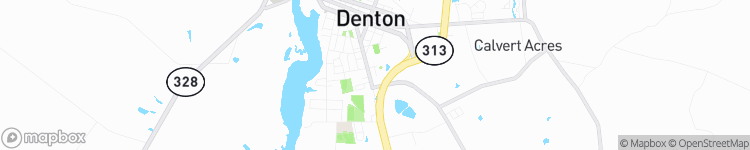 Denton - map