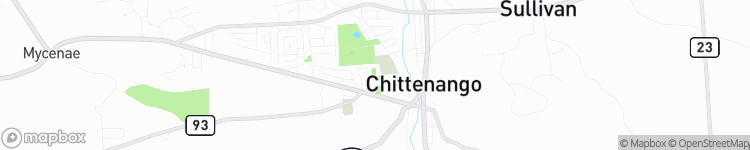 Chittenango - map