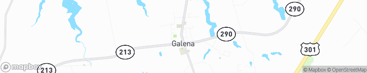 Galena - map