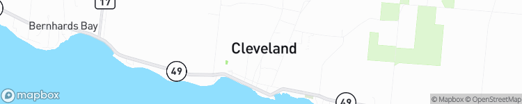 Cleveland - map