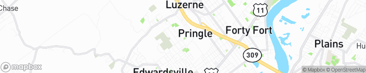 Pringle - map