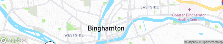 Binghamton - map