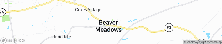 Beaver Meadows - map