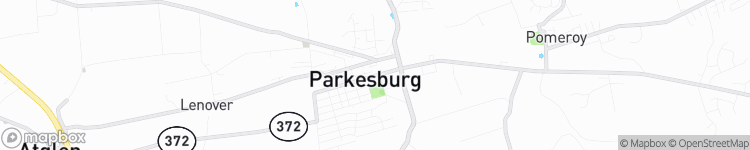 Parkesburg - map