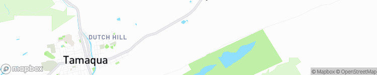 Tamaqua - map