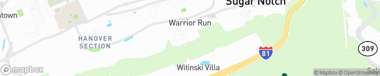Warrior Run - map