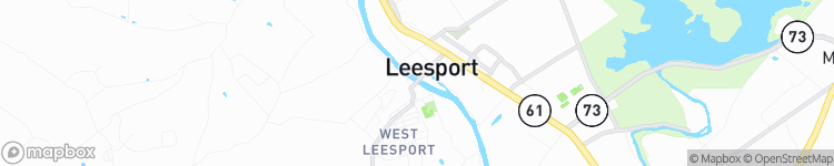 Leesport - map