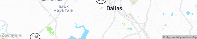 Dallas - map