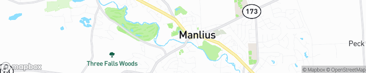 Manlius - map