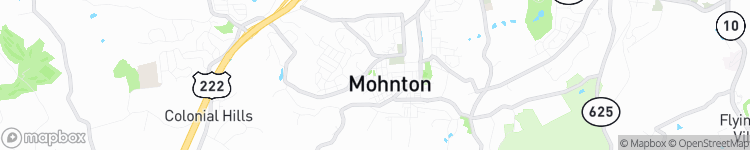 Mohnton - map