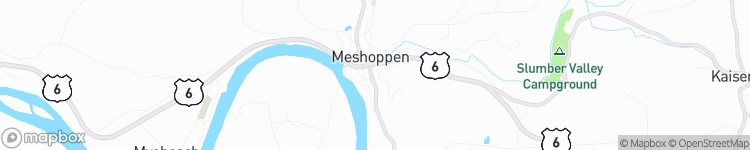 Meshoppen - map