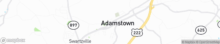 Adamstown - map