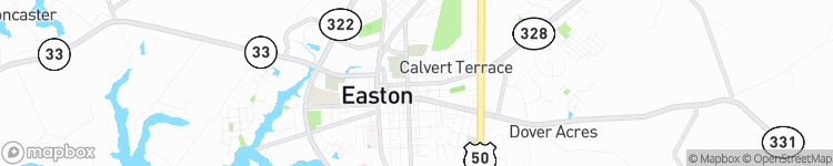 Easton - map