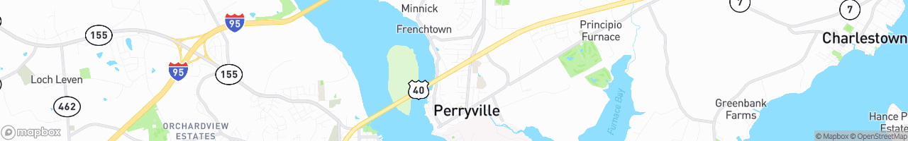 Weigh Station Perryville EB - map
