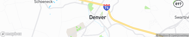 Denver - map