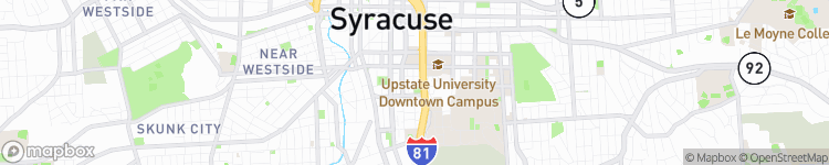 Syracuse - map