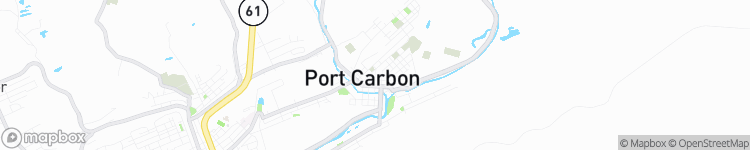 Port Carbon - map