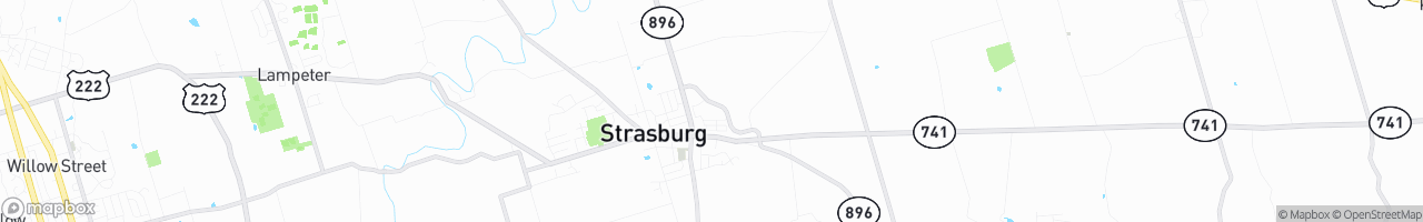 Clarion Inn Strasburg - Lancaster - map