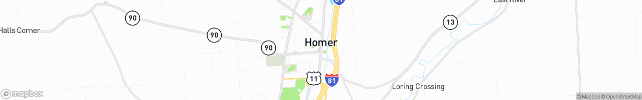 Homer Fire Department - map