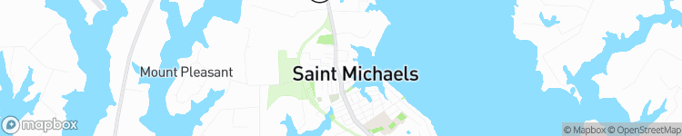 Saint Michaels - map