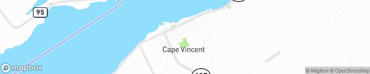 Cape Vincent - map