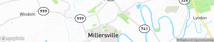 Millersville - map