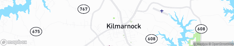 Kilmarnock - map