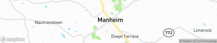 Manheim - map