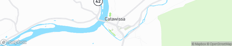 Catawissa - map